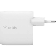 Belkın Dual Usb-C 45W Şarj Cihazı Beyaz