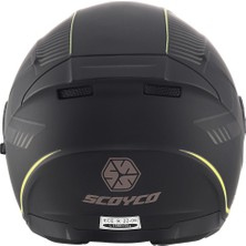 Scoyco 669 Cavalry Yarım Kask (Güneş Vizörlü)