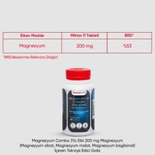 Imuneks Farma Magnezyum 200 Mg 60 Tablet x 2 Adet