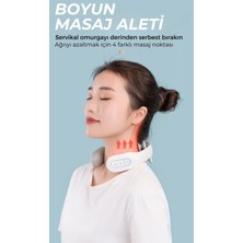 Tiffany Akıllı Boyun Masaj Aleti Sıcak Kompres ve Titreşimli Masaj Cihazı TP-1010