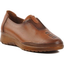 Ayakmod Taba Kadın Günlük Ayakkabı