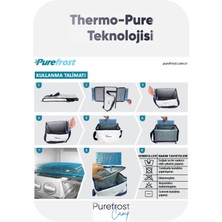 PUREFROST 6'lı Thermo-pure® PF15 Camp Soğutucu Termal Çanta Yedek Jel Seti