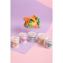 ChildGen Doğal Oyun Hamuru - Eco Cup- 5'li Pastel Renkler Ara Renkler 5X125GR