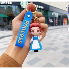 Piraye Gift Disney Güzellik ve Beast Prenses Belle   Anahtarlık