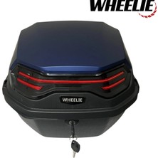 Wheelıe XT08-BL 32 Litre Motosiklet Arka Çanta Mavi Su Geçirmez