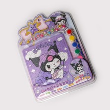 Piraye Gift Sanrio Kuromi Boyama Setli Puzzle  Oyun