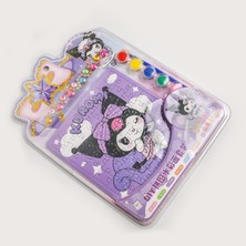 Piraye Gift Sanrio Kuromi Boyama Setli Puzzle  Oyun