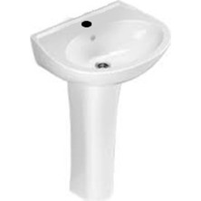 Turavit 40 x 50 Oval Lavabo + Kolon Ayak