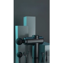 Tiffany Masaj Tabancası Sporcu Masaj Aleti 9mm 4 Başlıklı Şarjlı Profesyonel Tabancası Masaj Aleti TP-1030