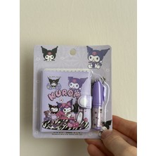 Kuromi Mor Mini Not Defteri Notebook Defter