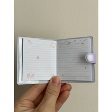 Kuromi Mor Mini Not Defteri Notebook Defter