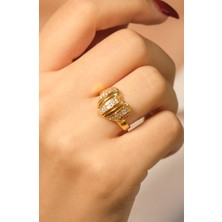 Güneyler Altın Kalp Model Yüzük 22 Ayar A077156