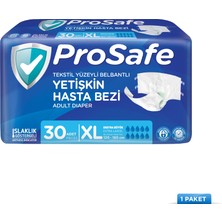 Prosafe Belbantlı Yetişkin Hasta Bezi Büyük (XL) 30'lu