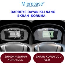 Microcase Honda Pcx 2021 2022 2023 2024 ile Uyumlu Full Tpu Nano Ön Ekran Koruma Filmi -EKM114