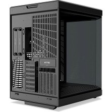 Hyte Y70 Pitch Black Temperli Cam USB 3.2 E-Atx Dual Chamber Mid Tower Gaming Kasa (CS-HYTE-Y70-B)