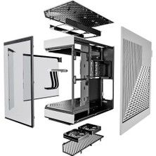 Hyte Y60 Siyah-Beyaz Temperli Cam USB 3.2 E-Atx Premium Mid Tower Gaming Kasa (CS-HYTE-Y60-BW)