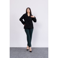 Oversize Trend Geniş Kısa Kaban Palto 2591