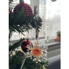 Bivalvia Accessories Kar Tanesi Formunda Epoksi Yılbaşı Ağacı Süsü 3