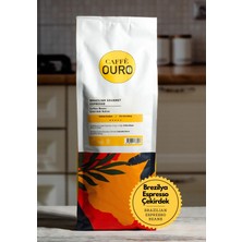 Caffe Ouro Brezilya Gurme Espresso Orta Kavrulmuş Çekirdek Kahve 1 kg