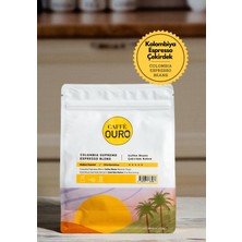 Caffe Ouro Kolombiya Supremo Espresso Orta Kavrulmuş Çekirdek Kahve 250 gr