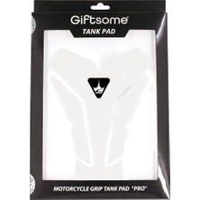 Grippatch Triumph Motosiklet Uyumlu Kaydırmaz Şeffaf Tank Pad, Tank Grip Yakıt Tankı Koruma GT09