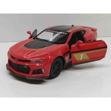 Kinsmart 1:36 Ölçek 2017 Chevrolet Camaro Zl1 // Çekbırak Metal Araba