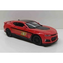 Kinsmart 1:36 Ölçek 2017 Chevrolet Camaro Zl1 // Çekbırak Metal Araba