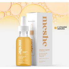 Leke Karşıtı Aydınlatıcı Vitamin C Serum Glutatyon, Ferulic Asit Ascorbic Asit 30 ml