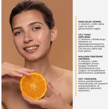 Leke Karşıtı Aydınlatıcı Vitamin C Serum Glutatyon, Ferulic Asit Ascorbic Asit 30 ml