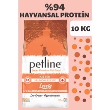 Petline 10 kg Somonlu Yavru Kedi Maması 10 kg