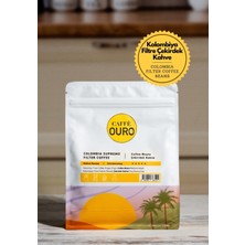 Caffe Ouro Kolombiya Supremo Filtre Kahve Orta Kavrulmuş Çekirdek Kahve 250 gr