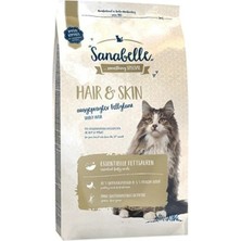 Sanabelle Hair&skin Deri Tüy Saglığı Yetişkin Kedi Maması 10 kg  Kedi Tuvalet Önü Elekli Paspas Hediye