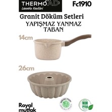 Thermoad 2'li Vizon Set (Sosluk&sütlük-Kek Kalıbı)