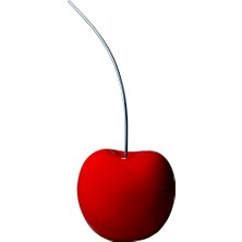 Kırmızı Kiraz Büyük Dekoratif Obje