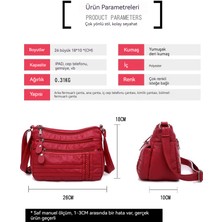 Perfect 12 Orta Yaşlı ve Yaşlı Kadın Çanta Omuz Crossbody Çanta Bayan Sırt Çantası (Yurt Dışından)