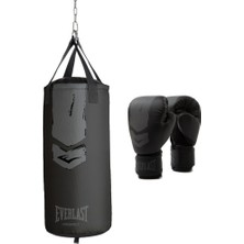 Everlast P00003137 Prospect 2 Çocuk Boks Torbası Eldiven Seti Siyah