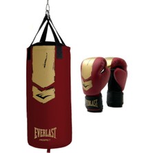 Everlast P00003139 Prospect 2 Çocuk Boks Torbası Eldiven Seti Kırmızı