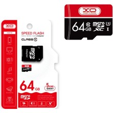 Xo 64 GB Class 10 Hızlı Veri Yazma ve Silme Özellikli Micro Sd Hafıza Kartı Memory Card