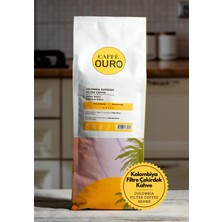 Caffe Ouro Kolombiya Supremo Filtre Kahve Orta Kavrulmuş Çekirdek Kahve 1 kg