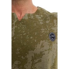 BGSM Oversize Teknik Kamulfaj Rag Top T-Shirt Bgsm 3368