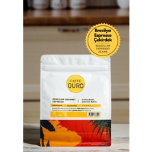 Caffe Ouro Brezilya Gurme Filtre Kahve Orta Kavrulmuş Çekirdek Kahve 250 gr
