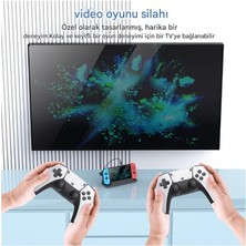 Sjgam M20 Pro Taşınabilir Retro Atari, Oyun Konsolu, IPS 7 Inç Geniş Ekran, Çift Kol, Çift Tabanca, 128 GB Bellek, 20.000'DEN Fazla Oyun, Tv'ye Bağlanabilme
