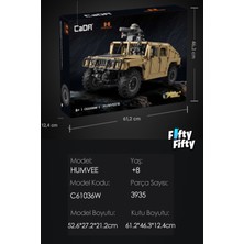 Vagonlife Cada HUMVEE-C61036W (3935 Parça) Profesyonel Oyuncak Yapım Seti