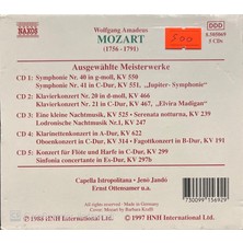 Mozart Ausgewahlte - Meisterwerke 5 CD Lik Set