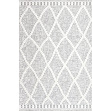 Ipek Mekik Halı Almond 11405 Iskandinav Tarz Dokuma Modern Desenli Halı