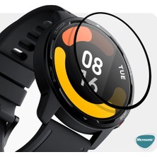 Microsonic Xiaomi Watch 2 Tam Kaplayan Nano Cam Ekran Koruyucu Siyah