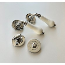 Karan Porselen Spring Porselen Krom Kapı Kolu
