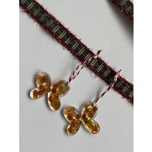 Bivalvia Accessories Kelebek Formunda Epoksi Yılbaşı Ağacı Süsü 4