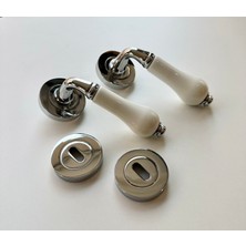 Karan Porselen Spring Porselen Krom Kapı Kolu
