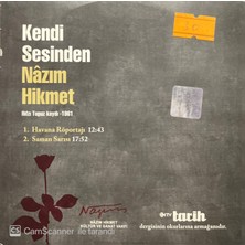 Kendi Sesinde Nazım Hikmet CD